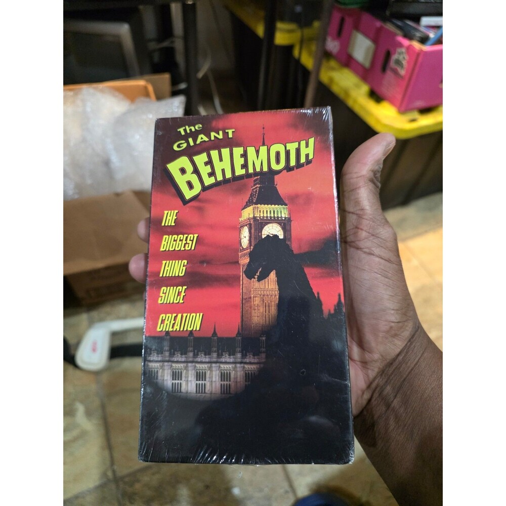 The Giant Behemoth VHS Sealed Warner Home Video Sci-Fi Monster Movie 1959 Rare